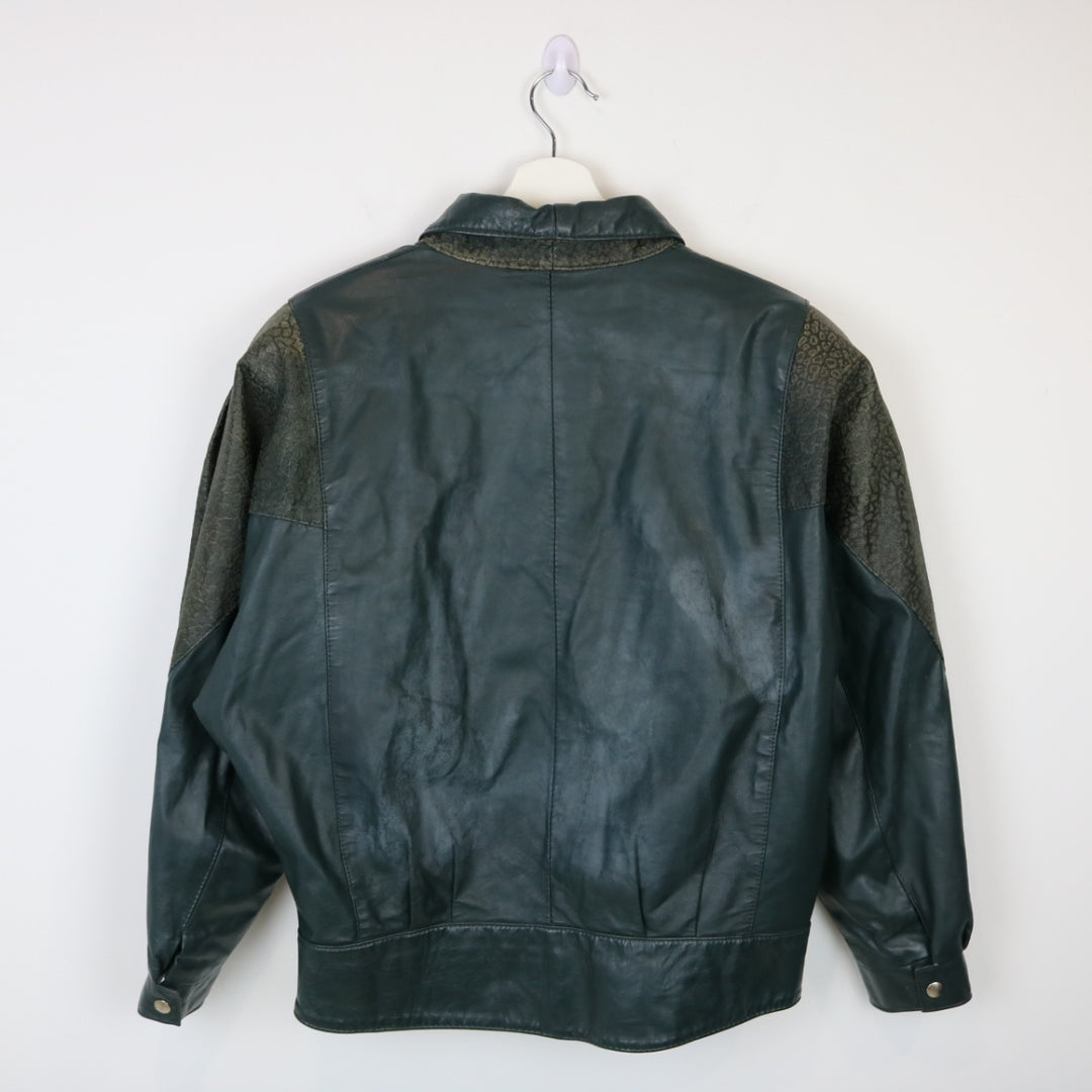 Vintage 90's Hemingway Leather Jacket - L-NEWLIFE Clothing