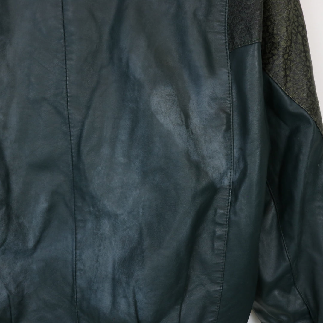 Vintage 90's Hemingway Leather Jacket - L-NEWLIFE Clothing