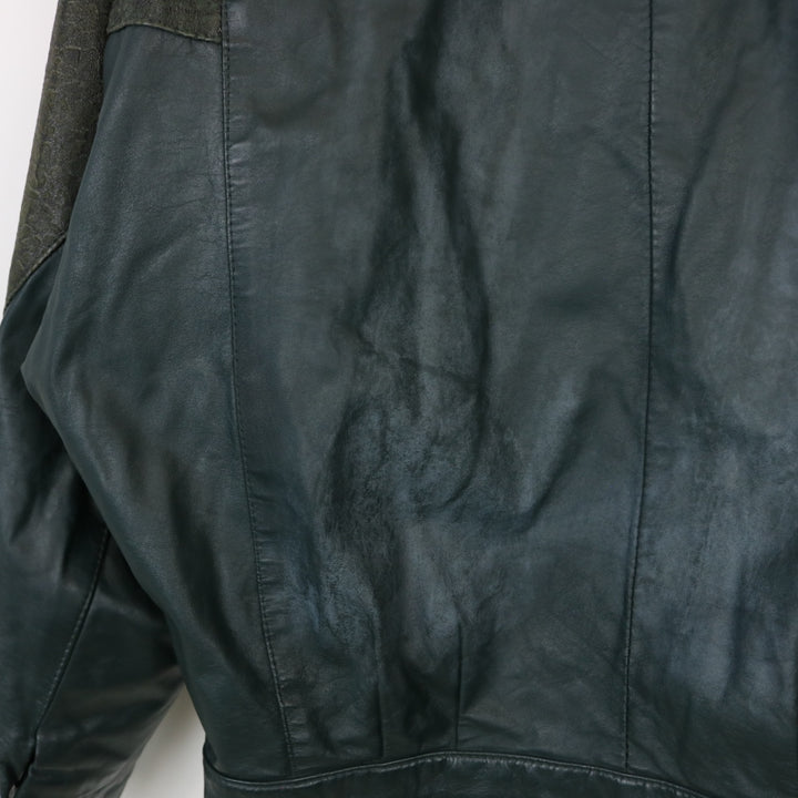 Vintage 90's Hemingway Leather Jacket - L-NEWLIFE Clothing