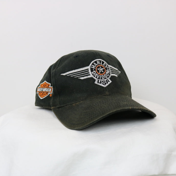 Vintage 00's Harley Davidson Fat Boy Hat - OS-NEWLIFE Clothing