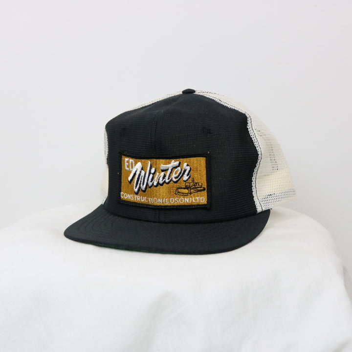 Vintage 80's Ed Winter Trucker Hat - OS-NEWLIFE Clothing