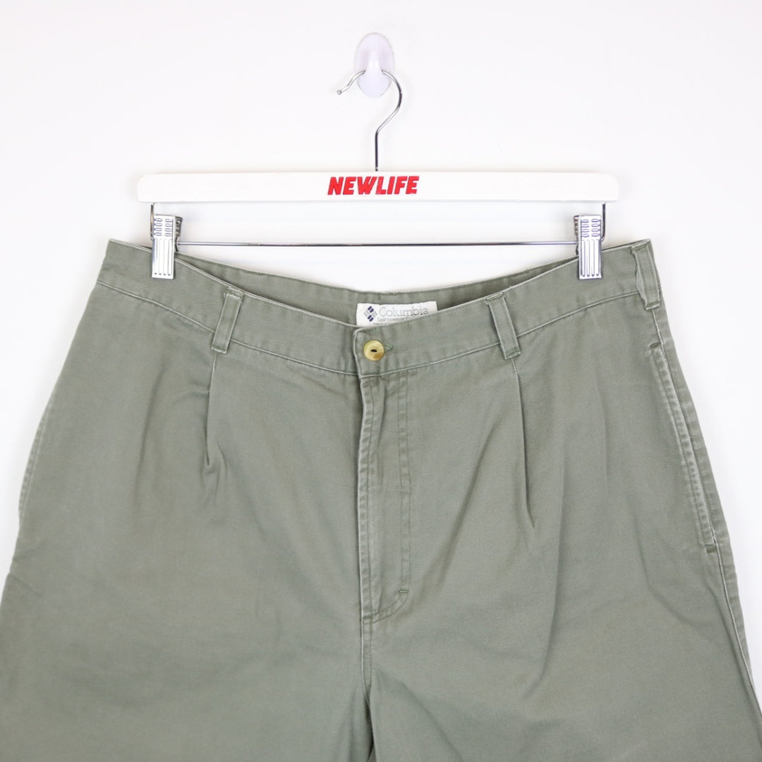 Vintage 90's Columbia Pleated Shorts - 34"-NEWLIFE Clothing