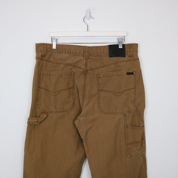 Vintage 2008 Harley Davidson Carpenter Work Pants - 37"-NEWLIFE Clothing