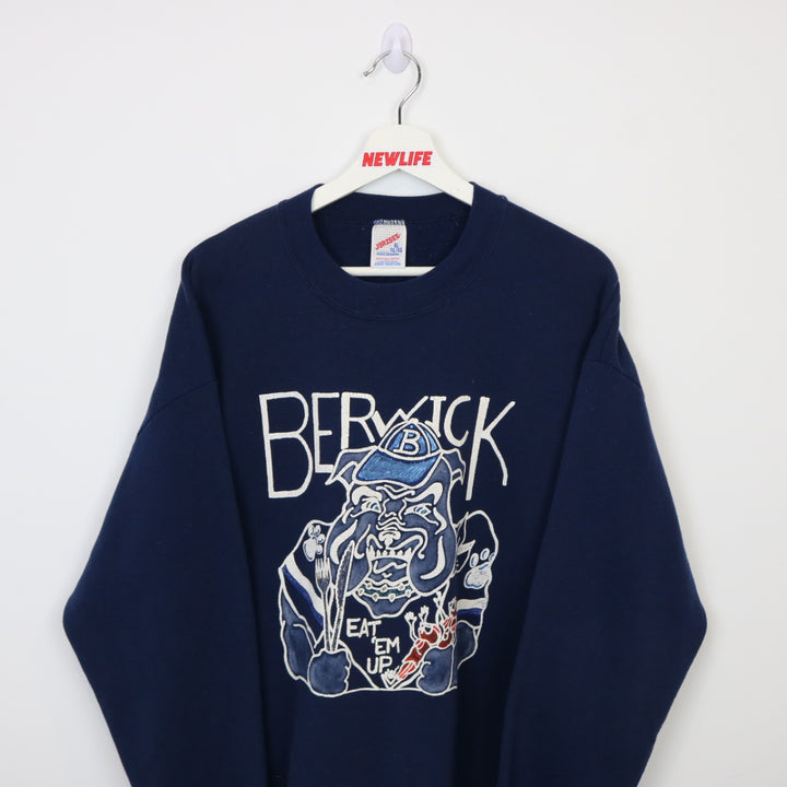 Vintage 90's Berwick Bulldogs Crewneck - L-NEWLIFE Clothing