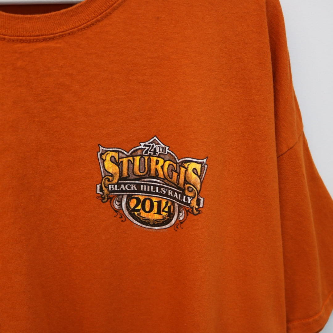 2014 Sturgis Black Hills Rally Tee - XXL-NEWLIFE Clothing