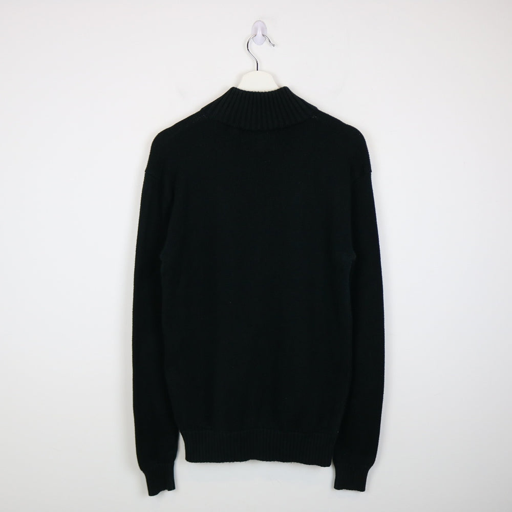 Vintage 90's Polo Ralph Lauren Knit Quarter Zip Sweater - S-NEWLIFE Clothing