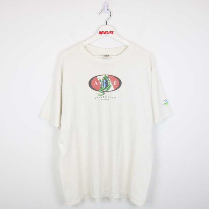 Vintage 2002 Amphibious Outfitters Tee - XL-NEWLIFE Clothing