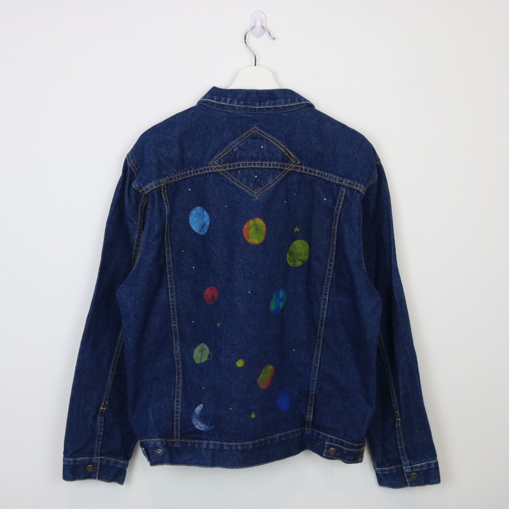 Vintage 90's Galaxy Denim Jacket - M-NEWLIFE Clothing