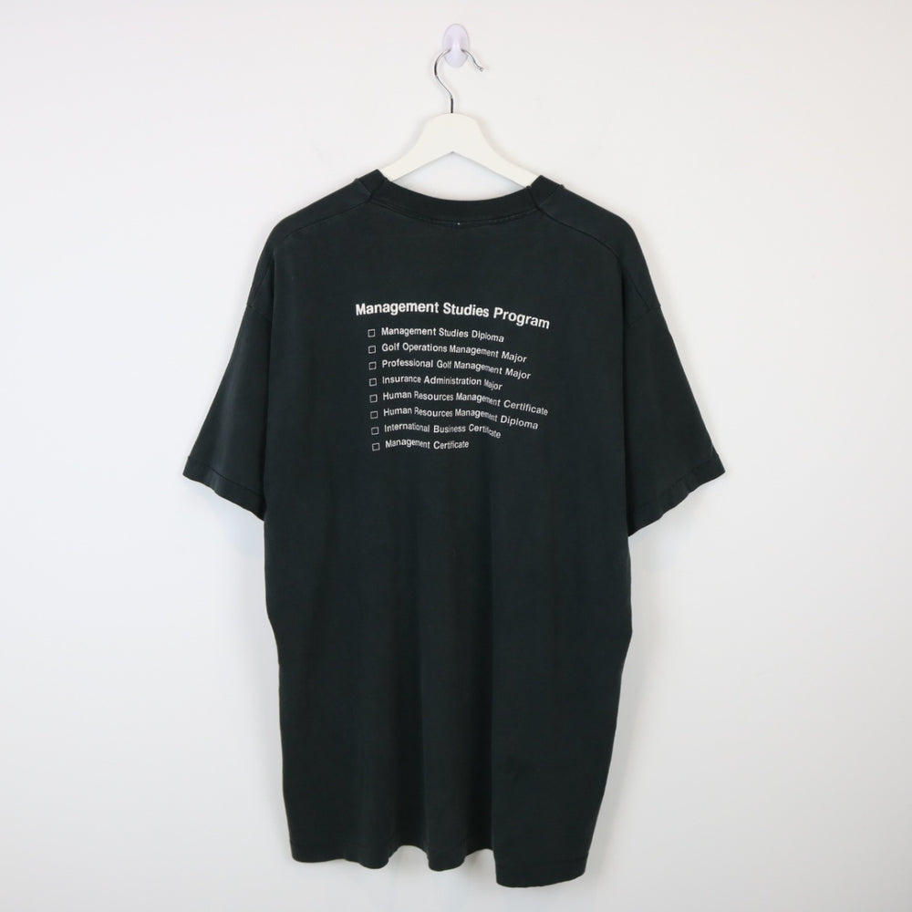 Vintage 90's Grant MacEwan Business Tee - XL-NEWLIFE Clothing