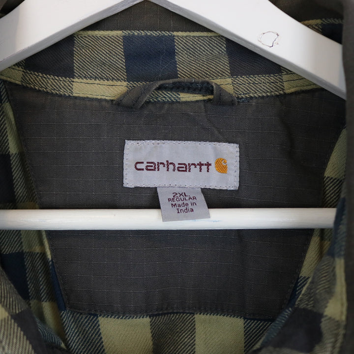 Carhartt Flannel Lined Work Shacket - XXL-NEWLIFE Clothing