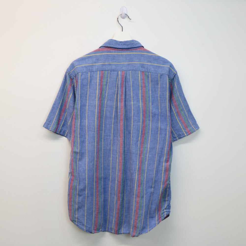 Vintage 90's Christian Dior Striped Button Up - M-NEWLIFE Clothing