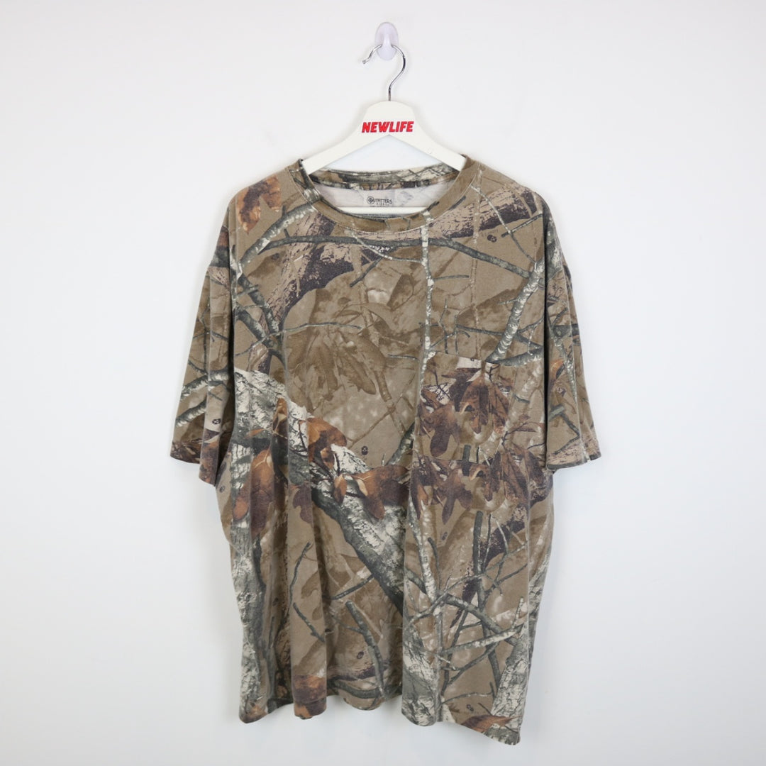 Y2K Real Tree Camo Pocket Tee - 3XL-NEWLIFE Clothing