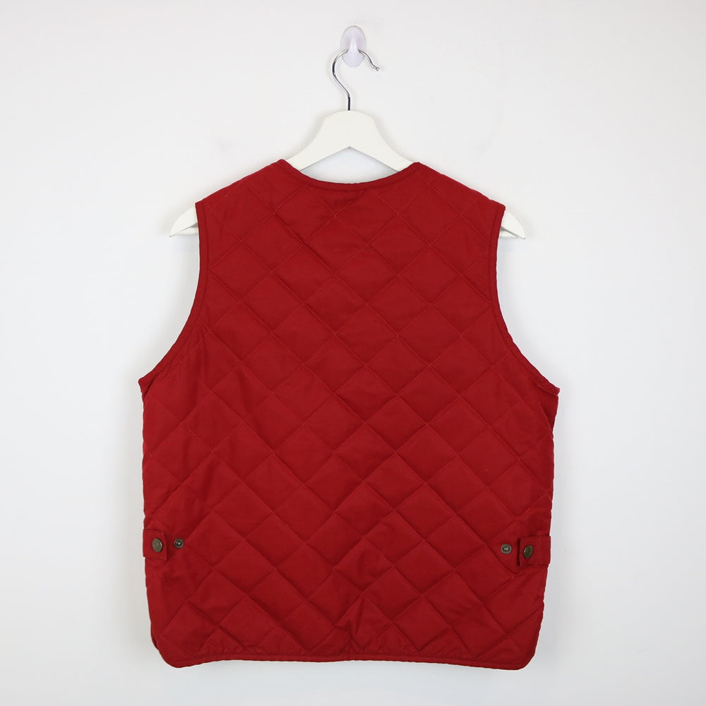 Vintage 00's Eddie Bauer Quilt Lined Vest - M-NEWLIFE Clothing