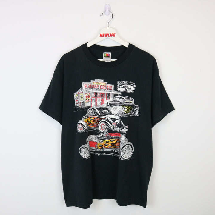 Vintage 2002 Edmonton Summer Cruise Car Tee - XL-NEWLIFE Clothing