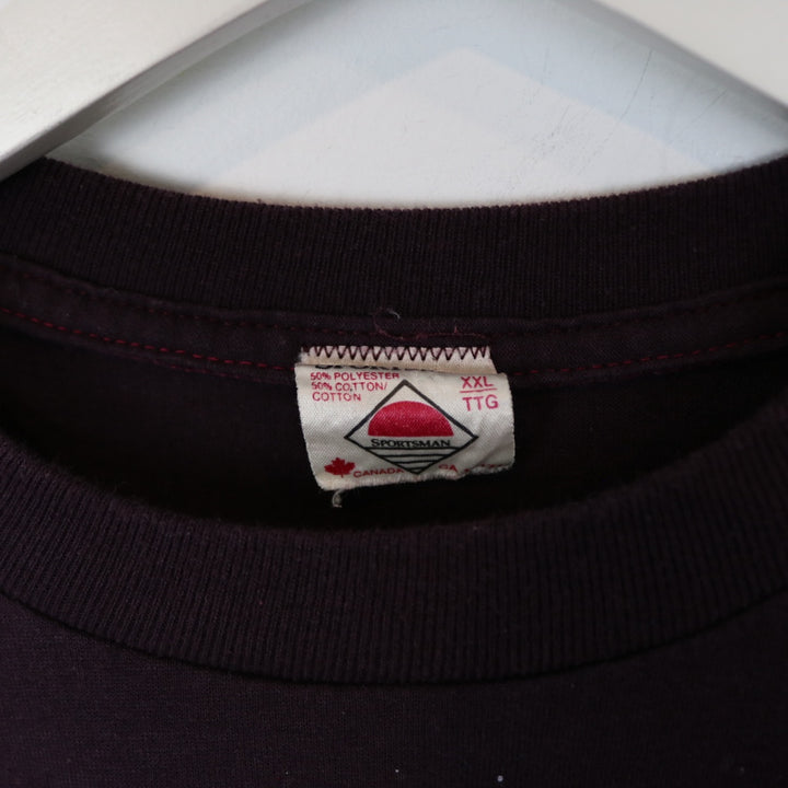 Vintage 90's Amyot Inn Saskatchewan Wolf Nature Tee - XL-NEWLIFE Clothing