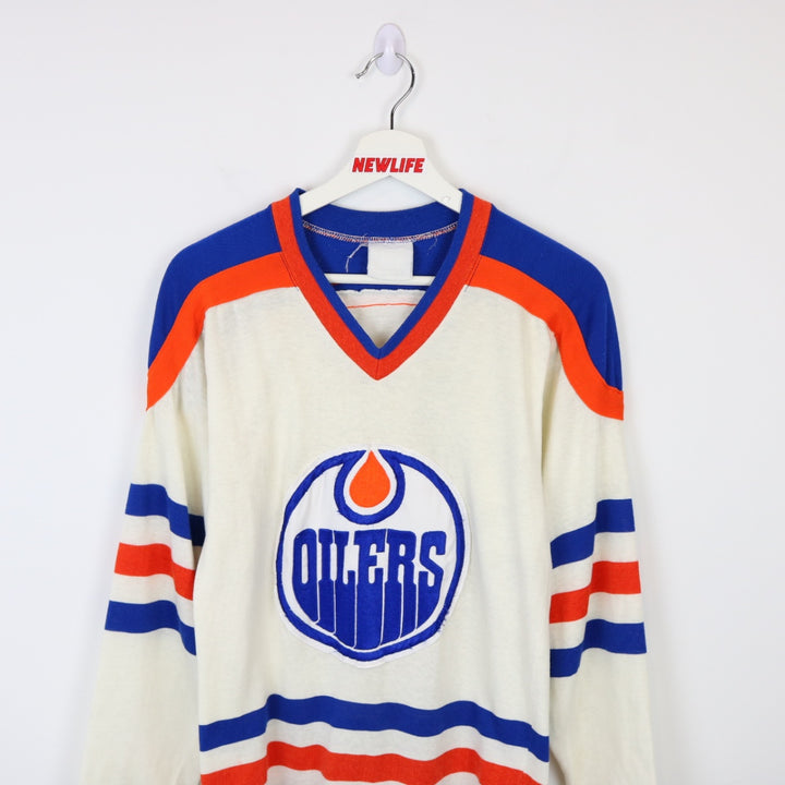 Vintage 80's Edmonton Oilers Jersey - XS-NEWLIFE Clothing