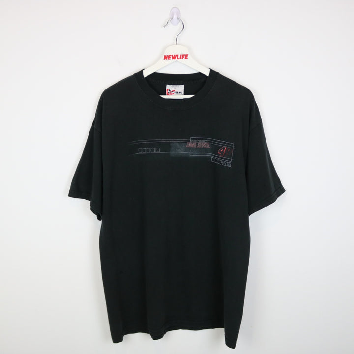 Vintage 00's Jimmie Johnson Nascar Racing Tee - L-NEWLIFE Clothing
