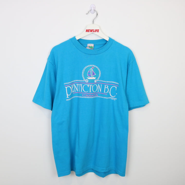 Vintage 1990 Penticton BC Tee - L-NEWLIFE Clothing