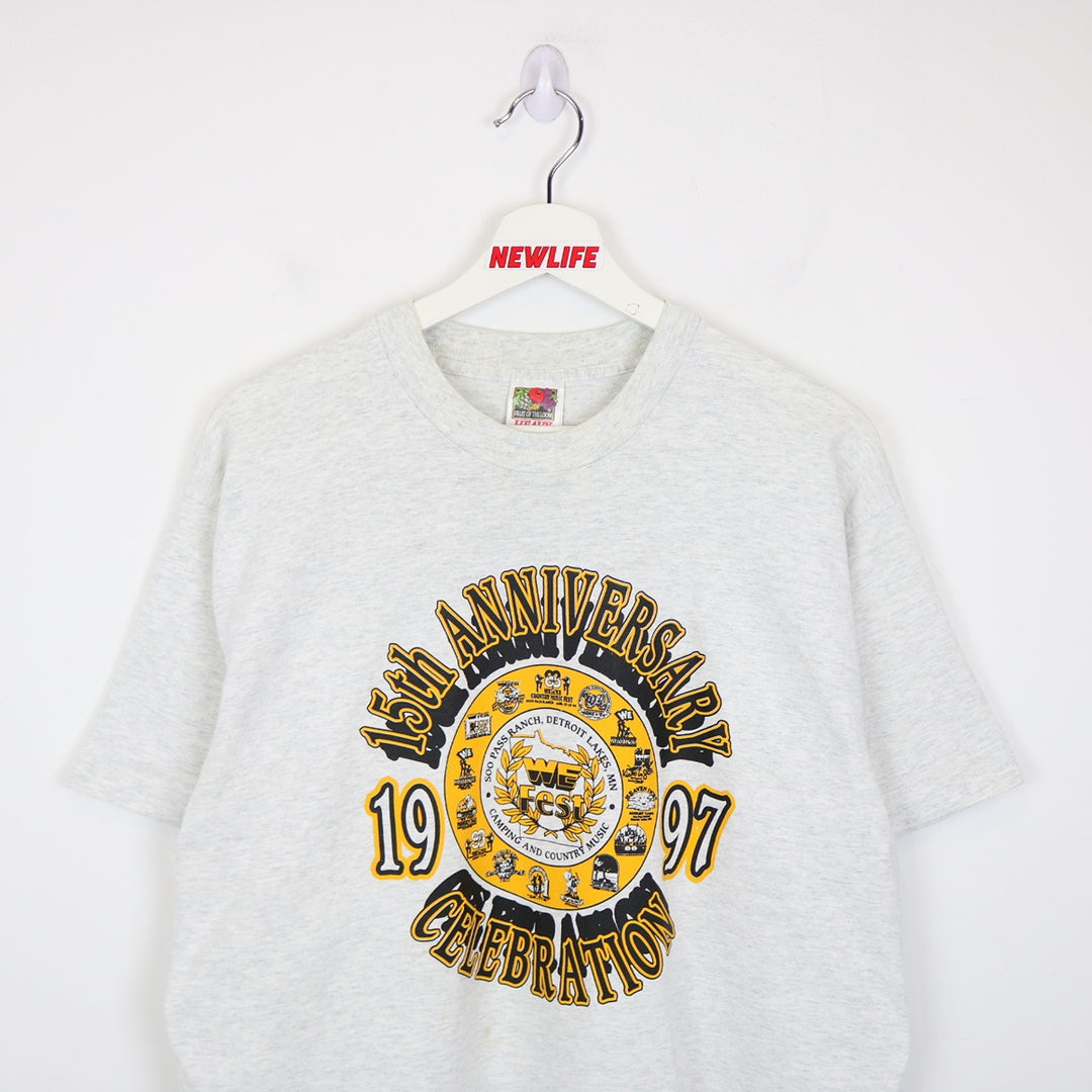 Vintage 1997 WE Fest Country Music Festival Tee - L-NEWLIFE Clothing