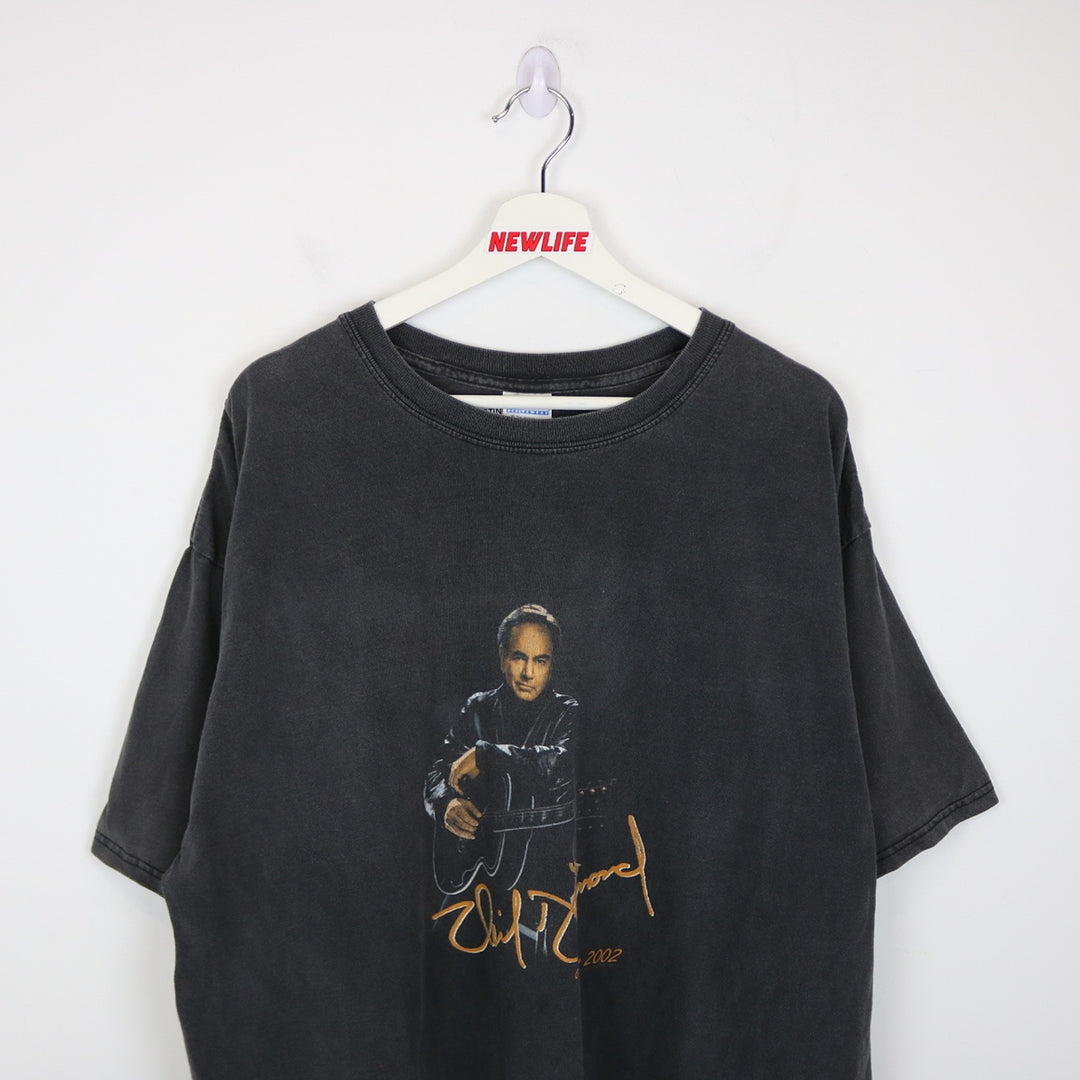 Vintage 2002 Neil Diamond Concert Tour Tee - XXL-NEWLIFE Clothing