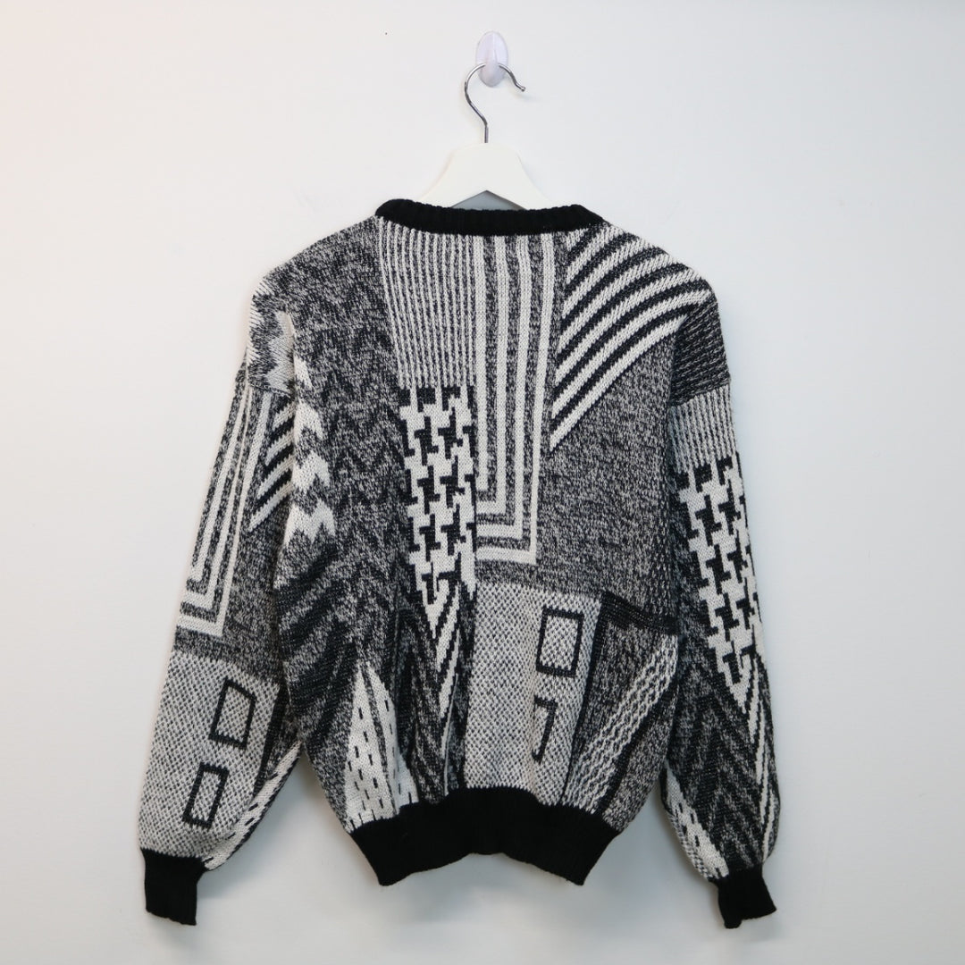 Vintage 90's Patterned Knit Sweater - XS-NEWLIFE Clothing