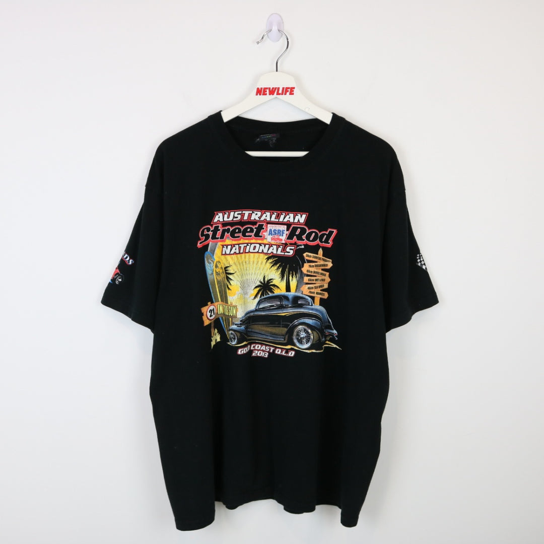 2013 Australian Street Rod Nationals Racing Tee - XL-NEWLIFE Clothing