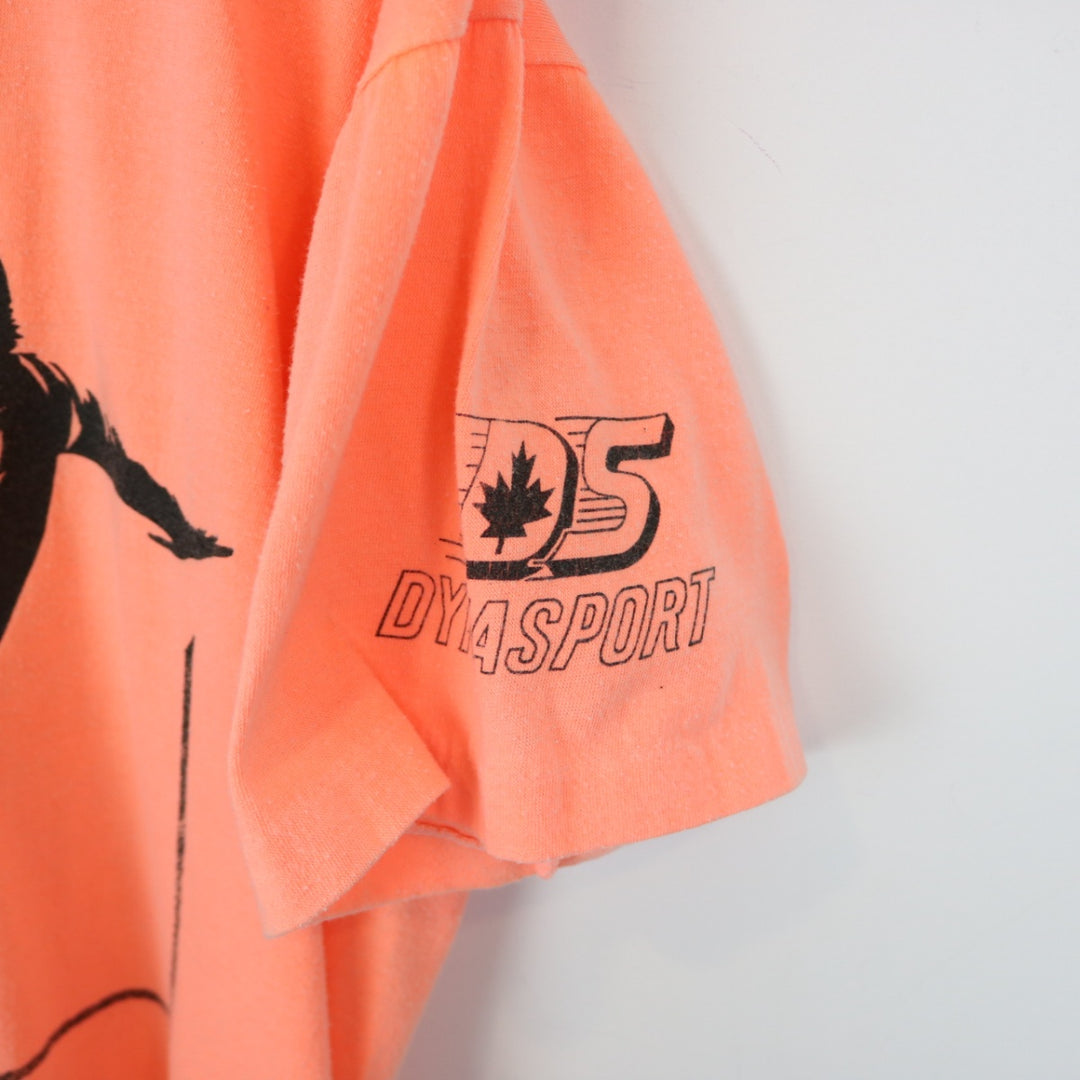 Vintage 80's High School Provincial Soccer Champions Tee - L-NEWLIFE Clothing