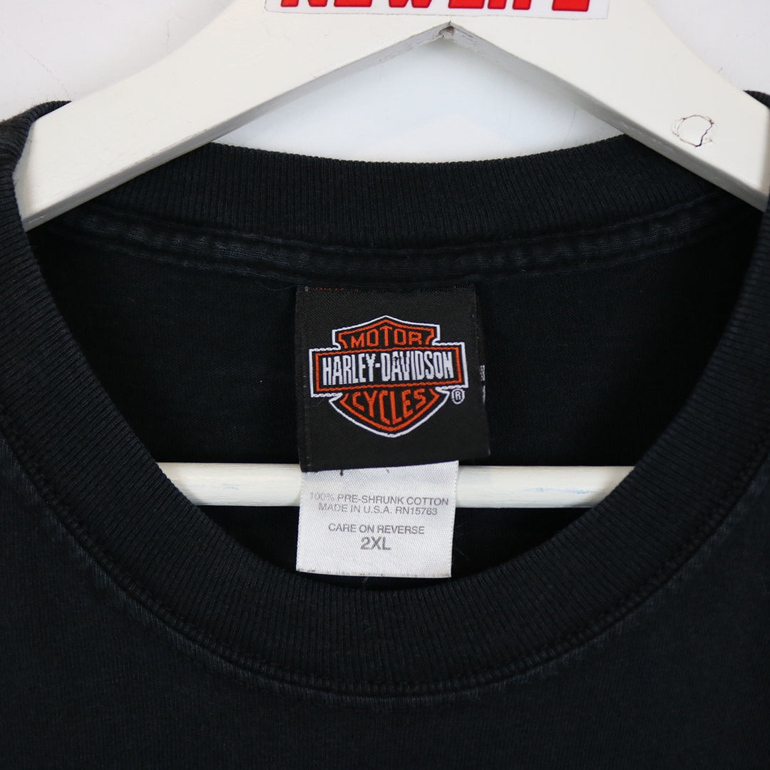 Vintage 2007 Harley Davidson Llyodminster Tee - XXL-NEWLIFE Clothing