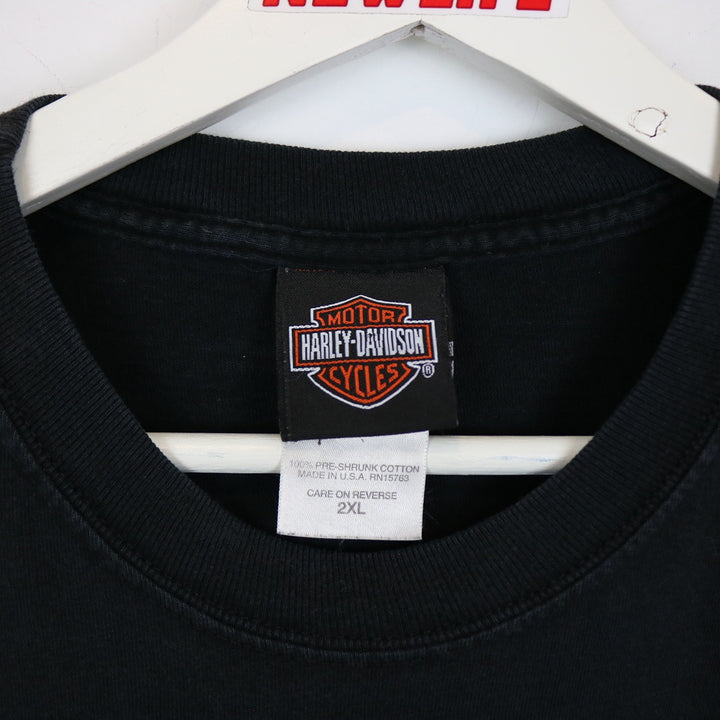 Vintage 2007 Harley Davidson Llyodminster Tee - XXL-NEWLIFE Clothing