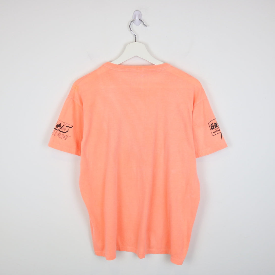 Vintage 80's High School Provincial Soccer Champions Tee - L-NEWLIFE Clothing