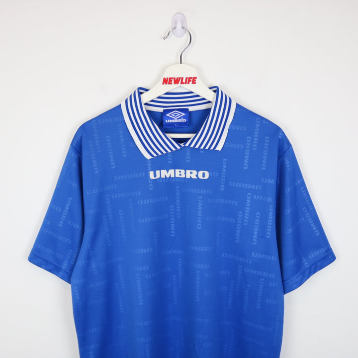 Vintage 90's Umbro Collared Jersey - L-NEWLIFE Clothing