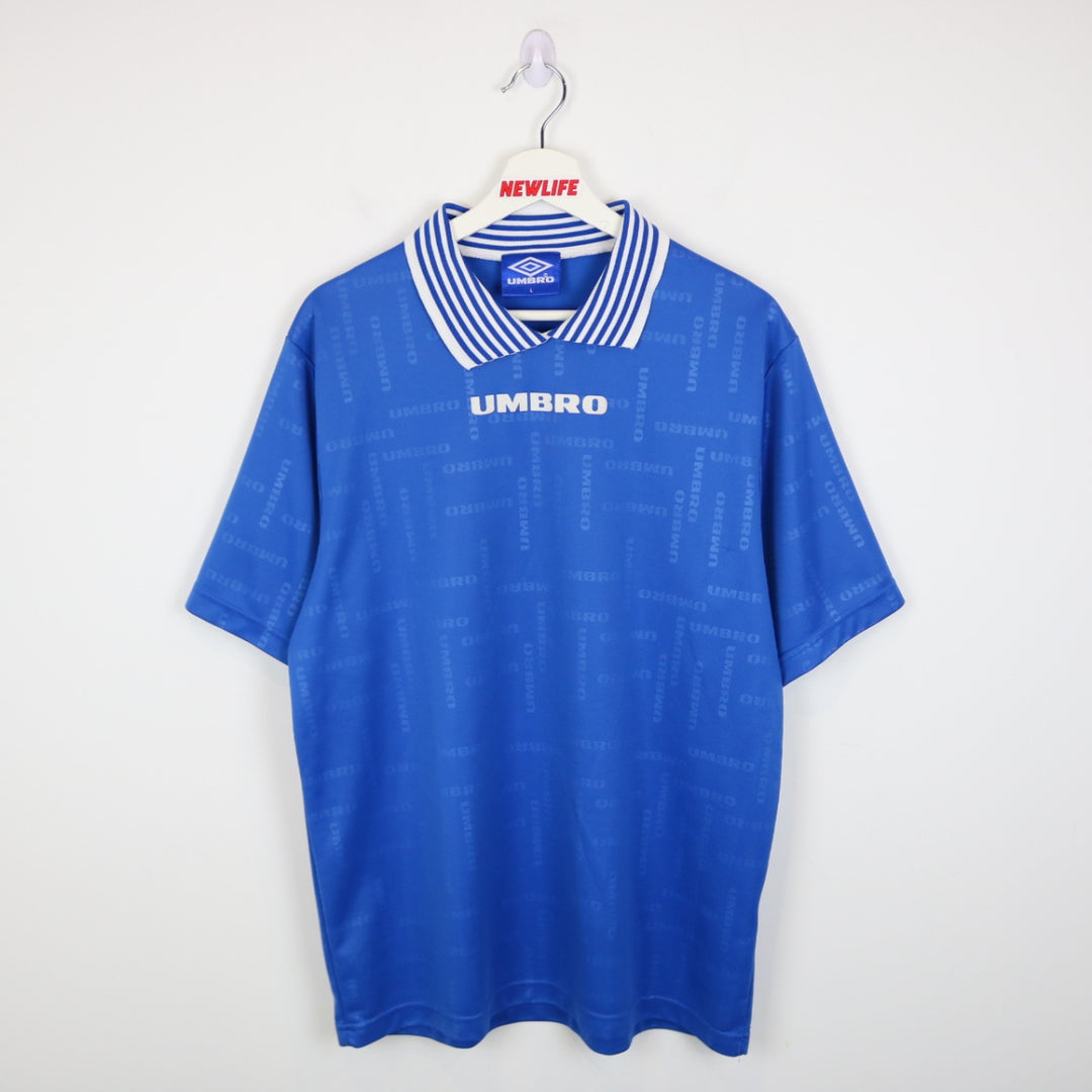 Vintage 90's Umbro Collared Jersey - L-NEWLIFE Clothing