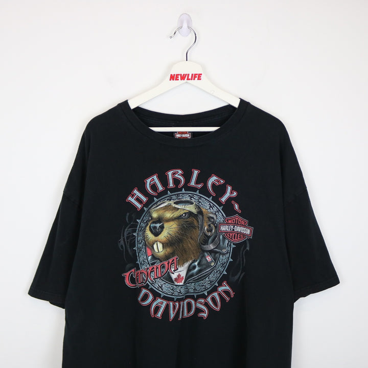 2013 Harley Davidson Peace Country Alberta Tee - 3XL-NEWLIFE Clothing