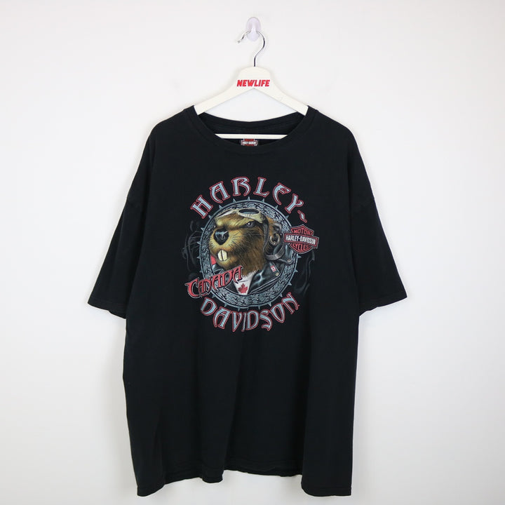 2013 Harley Davidson Peace Country Alberta Tee - 3XL-NEWLIFE Clothing
