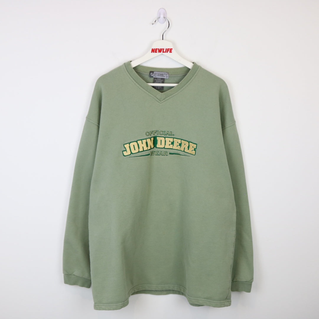 Vintage 90's John Deere Crewneck - L-NEWLIFE Clothing