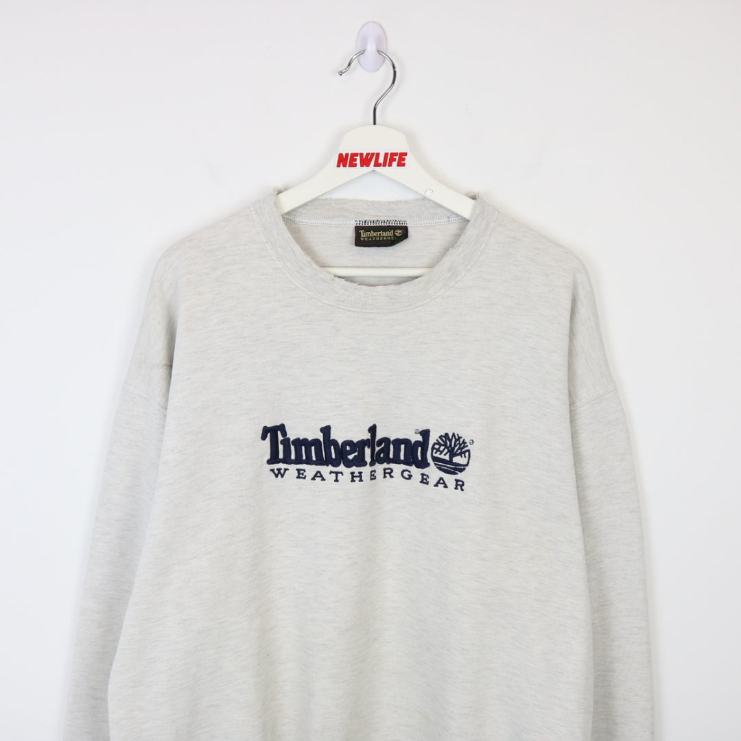 Vintage 90's Timberland Weathergear Crewneck - L-NEWLIFE Clothing