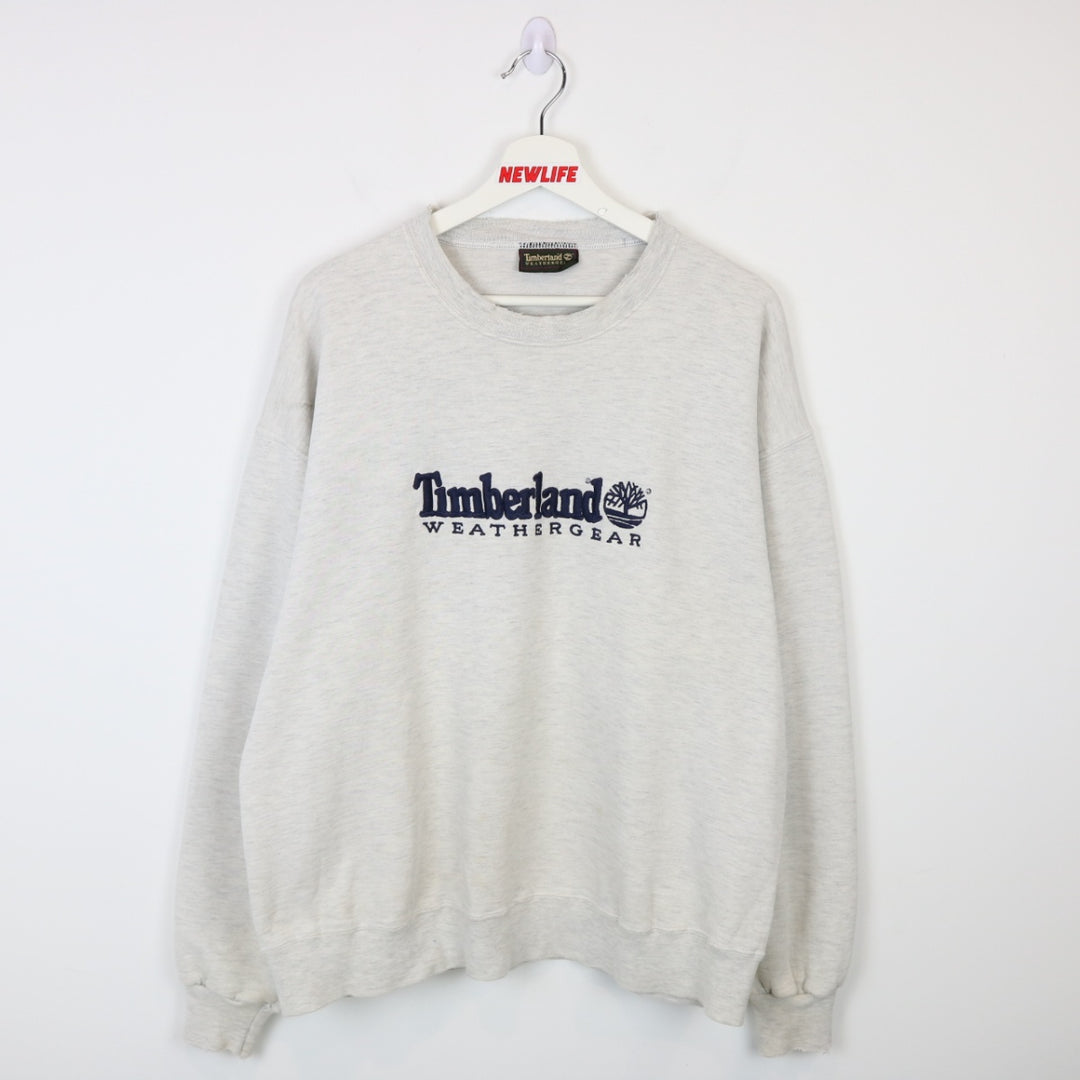 Vintage 90's Timberland Weathergear Crewneck - L-NEWLIFE Clothing