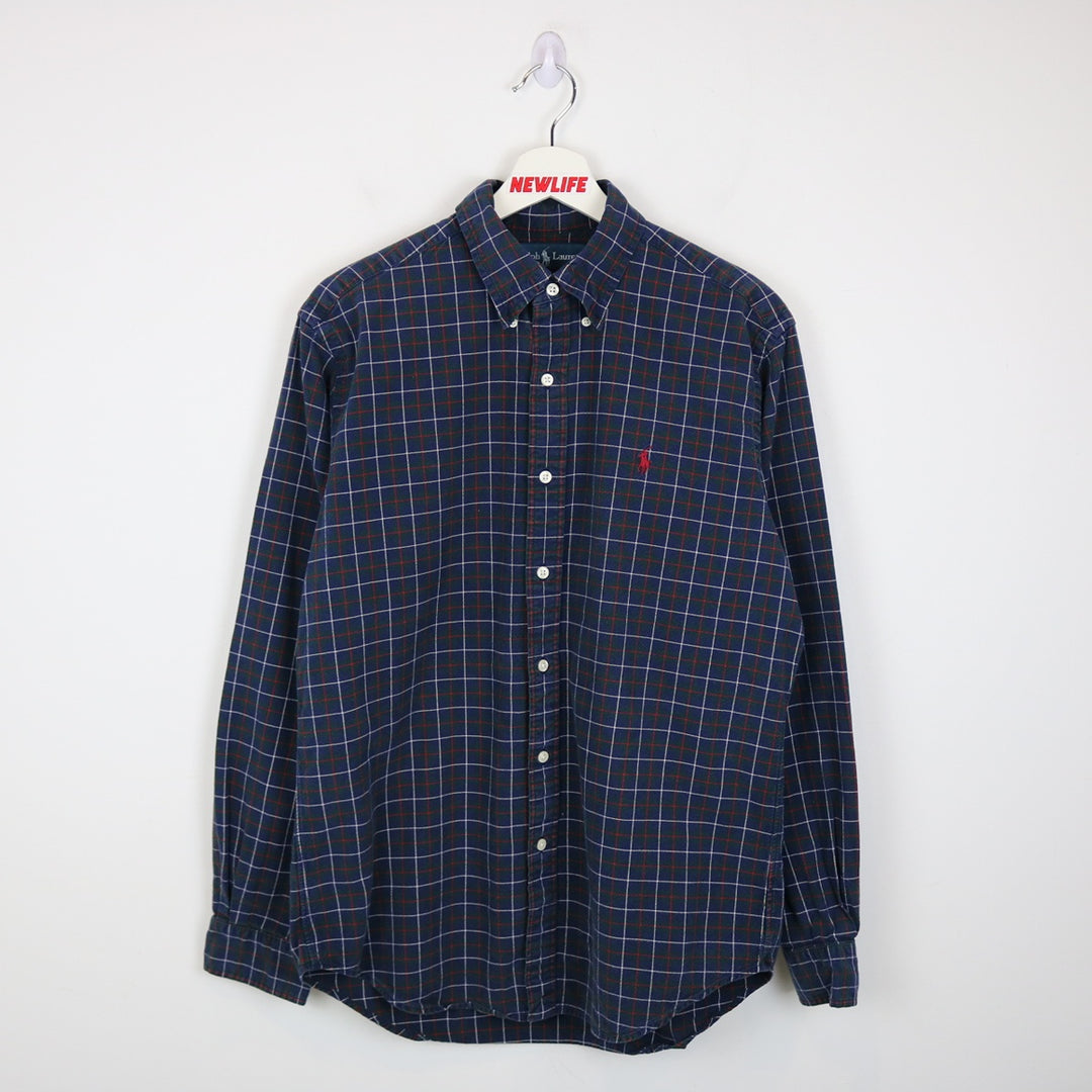 Vintage 90's Ralph Lauren Plaid Button Up - M-NEWLIFE Clothing