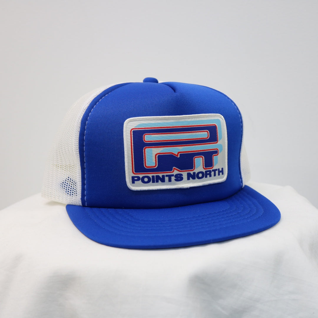 Vintage 80's Points North Trucker Hat - OS-NEWLIFE Clothing