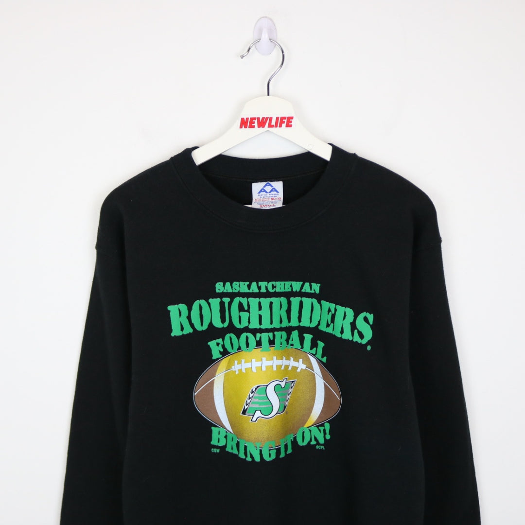 Vintage 90's Saskatchewan Roughriders CFL Crewneck - S-NEWLIFE Clothing