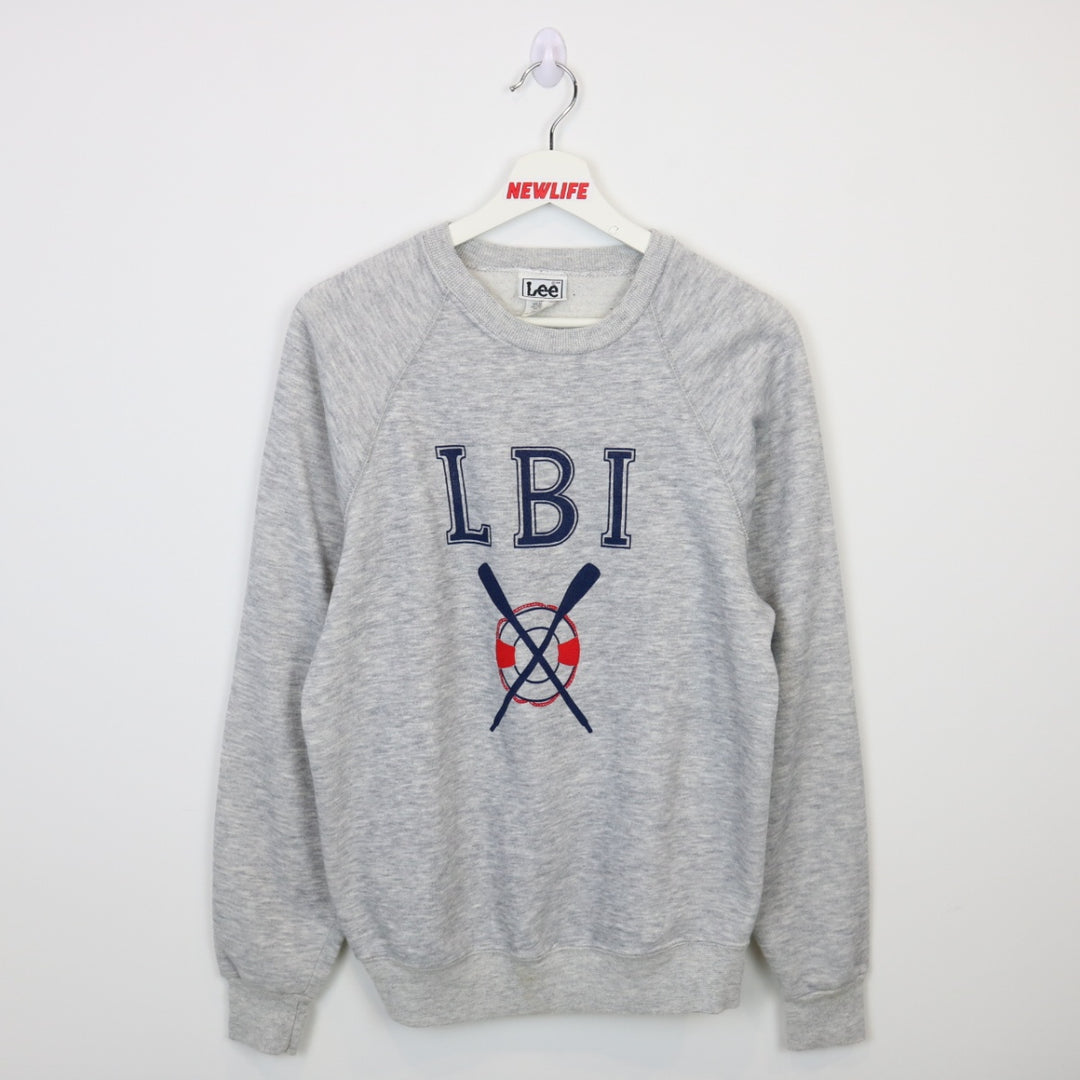 Vintage 80's Lee LBI Rowing Crewneck - S-NEWLIFE Clothing