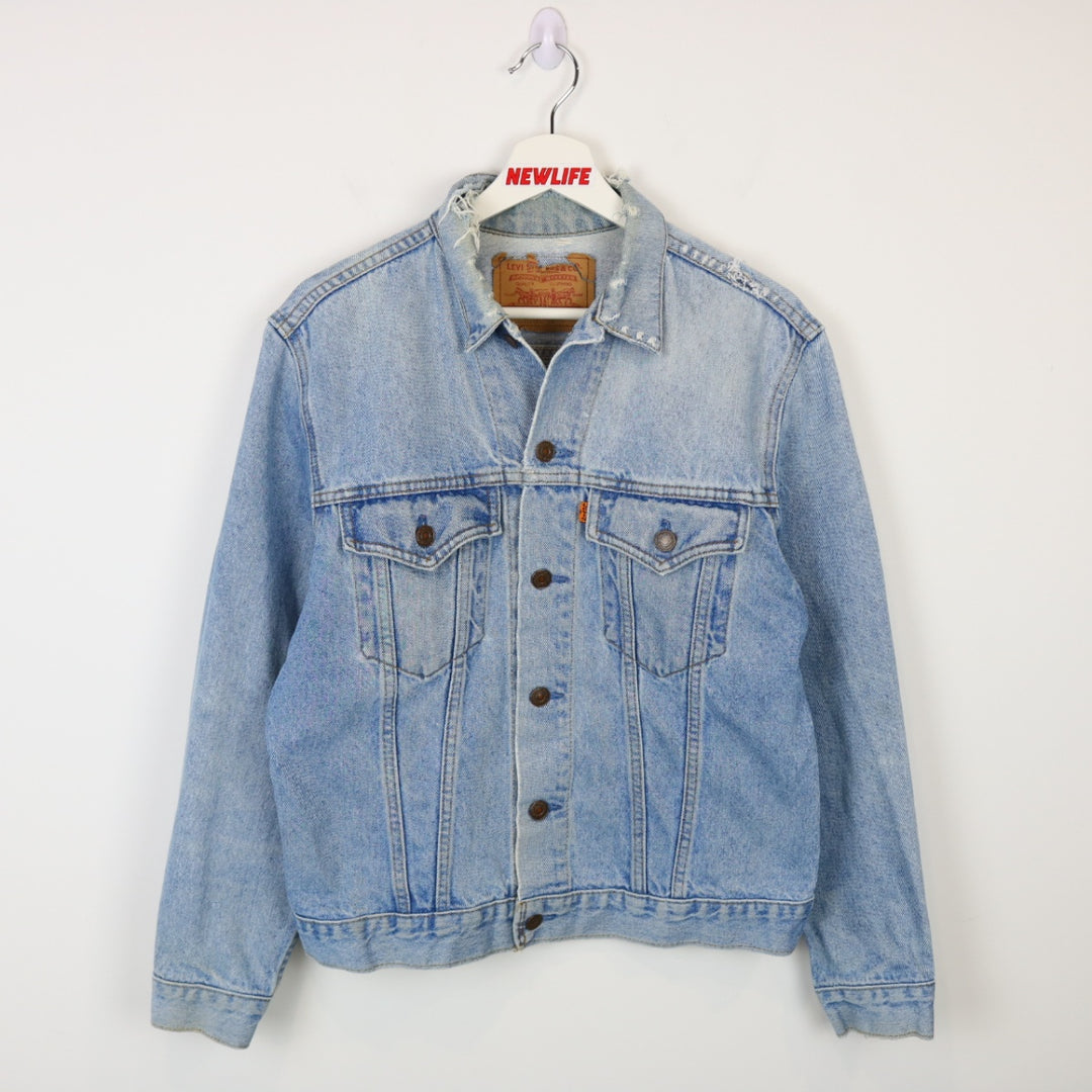 Vintage 80's Levi's Orange Tab Denim Jacket - S-NEWLIFE Clothing