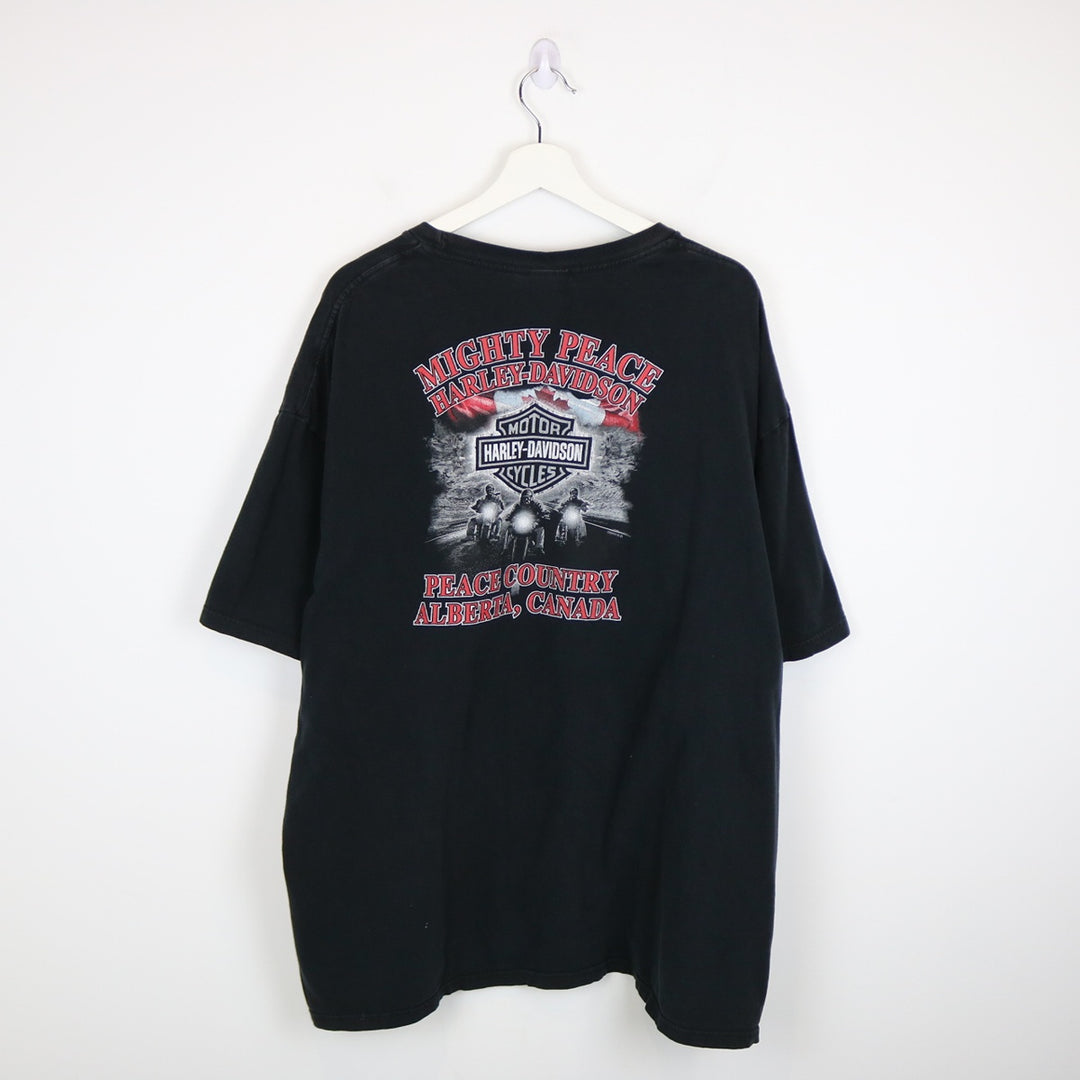 2013 Harley Davidson Peace Country Alberta Tee - 3XL-NEWLIFE Clothing