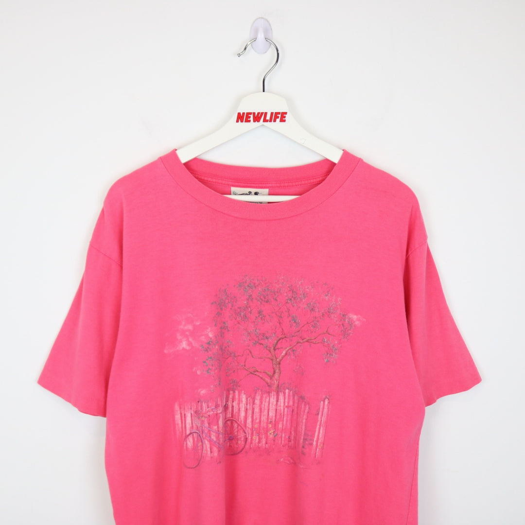 VIntage 90's Northern Reflections Bike Nature Tee - L-NEWLIFE Clothing