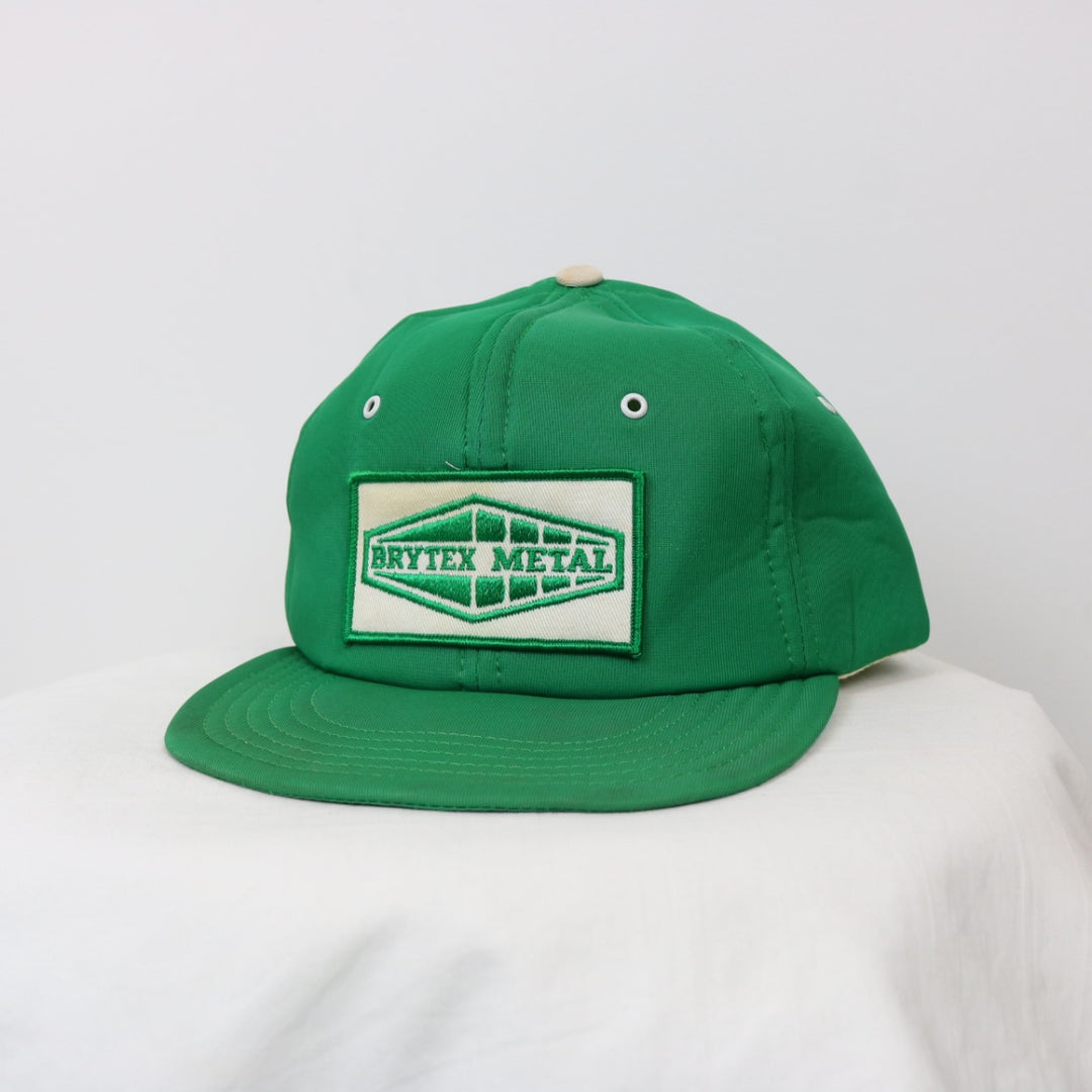 Vintage 80's Brytex Metal Hat - OS-NEWLIFE Clothing