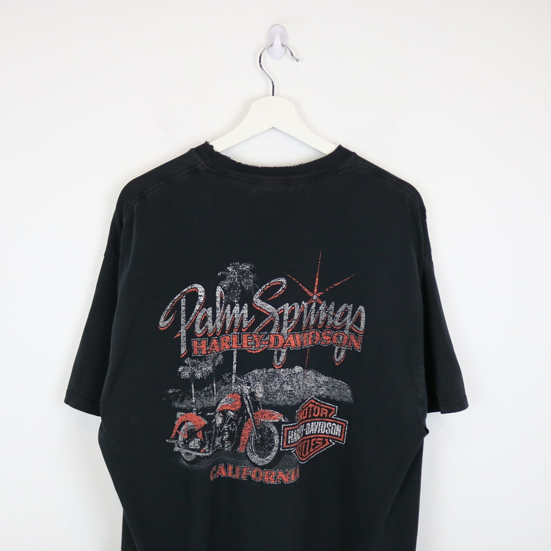 2011 Harley Davidson Palm Springs California Tee - XL-NEWLIFE Clothing