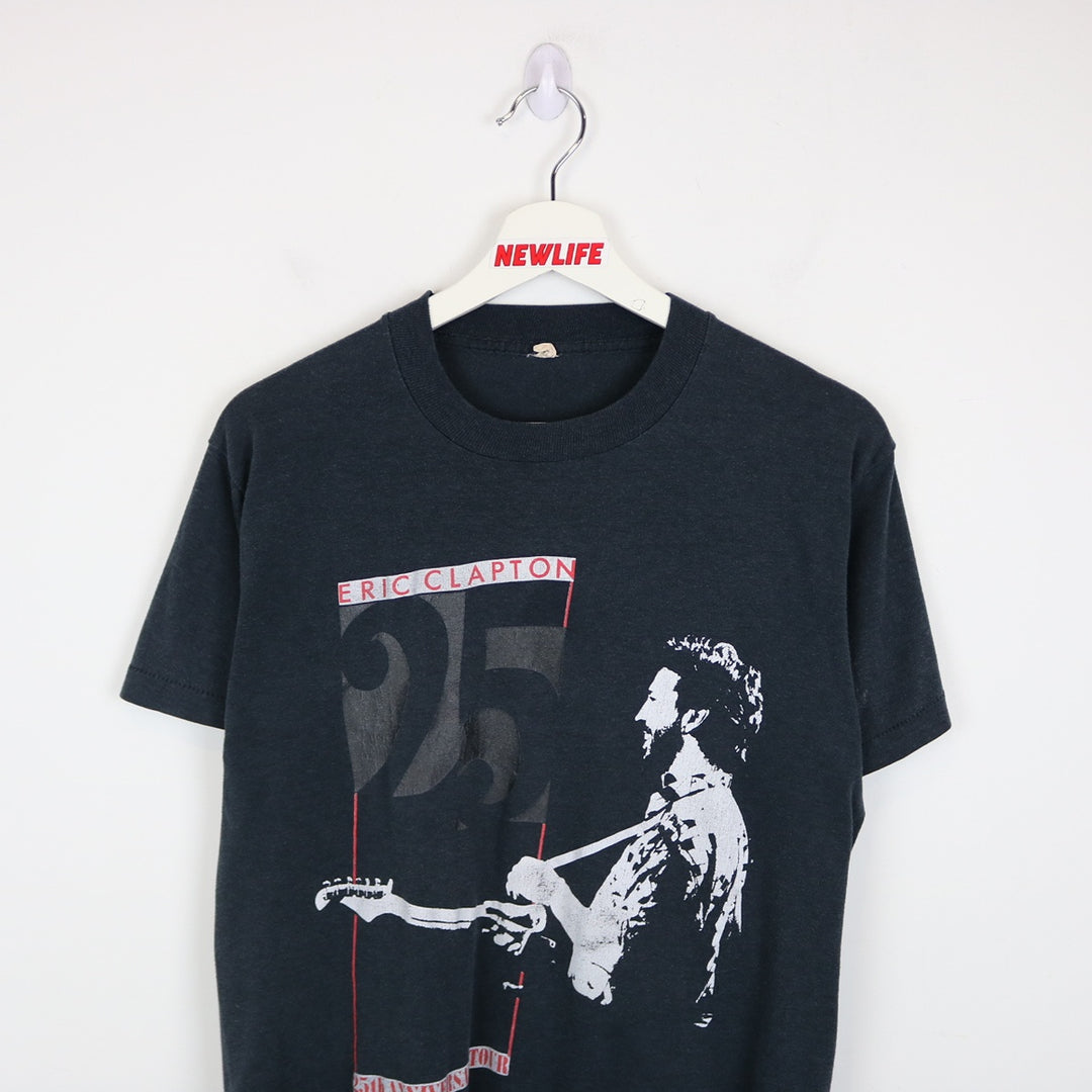 Vintage 1988 Eric Clapton 25th Anniversary Tour Tee - S-NEWLIFE Clothing