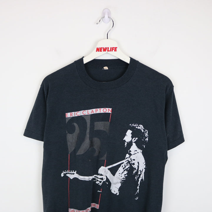 Vintage 1988 Eric Clapton 25th Anniversary Tour Tee - S-NEWLIFE Clothing