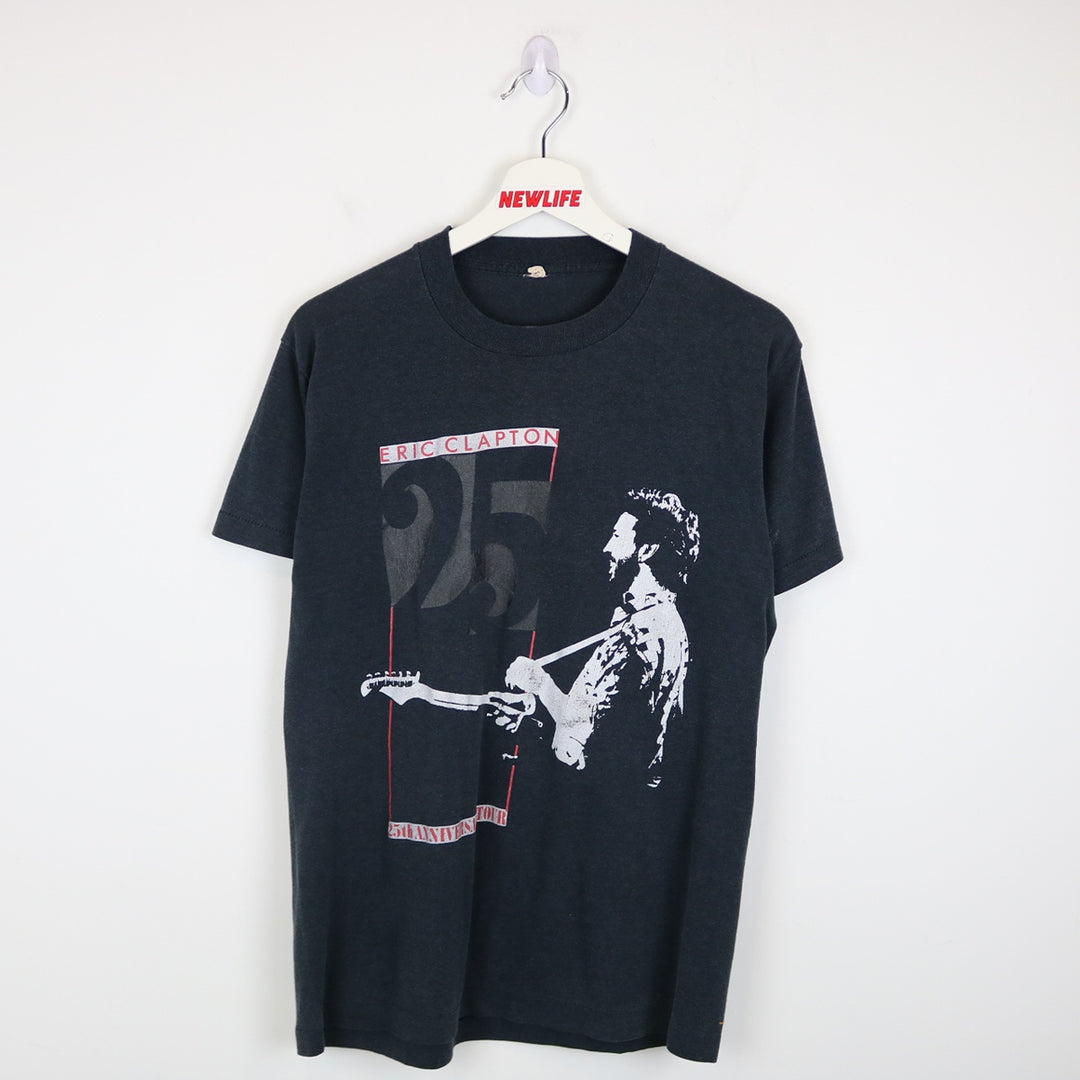 Vintage 1988 Eric Clapton 25th Anniversary Tour Tee - S-NEWLIFE Clothing