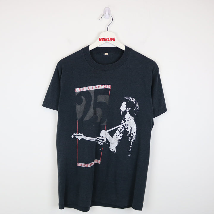 Vintage 1988 Eric Clapton 25th Anniversary Tour Tee - S-NEWLIFE Clothing